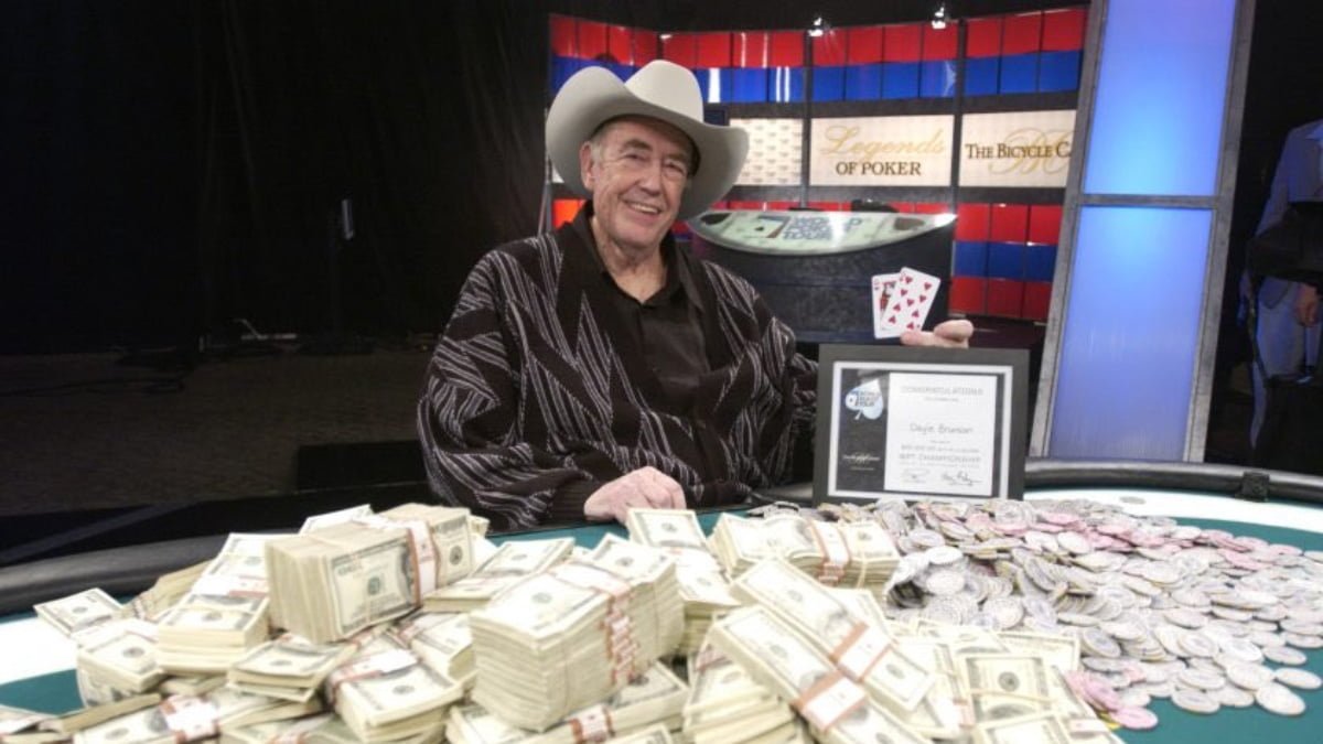 Sự nghiệp poker vĩ đại của Doyle Brunson Sự nghiệp poker vĩ đại của Doyle Brunson