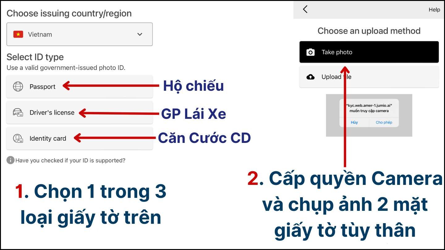 Hướng dẫn cách KYC WPT